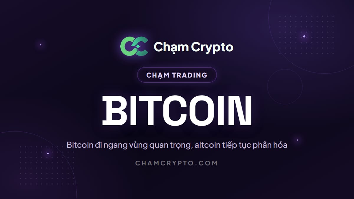 Bitcoin đi ngang vùng quan trọng, altcoin tiếp tục phân hóa