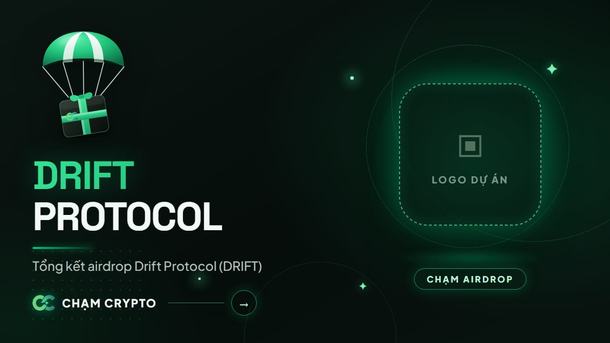 Tổng kết airdrop Drift Protocol (DRIFT)