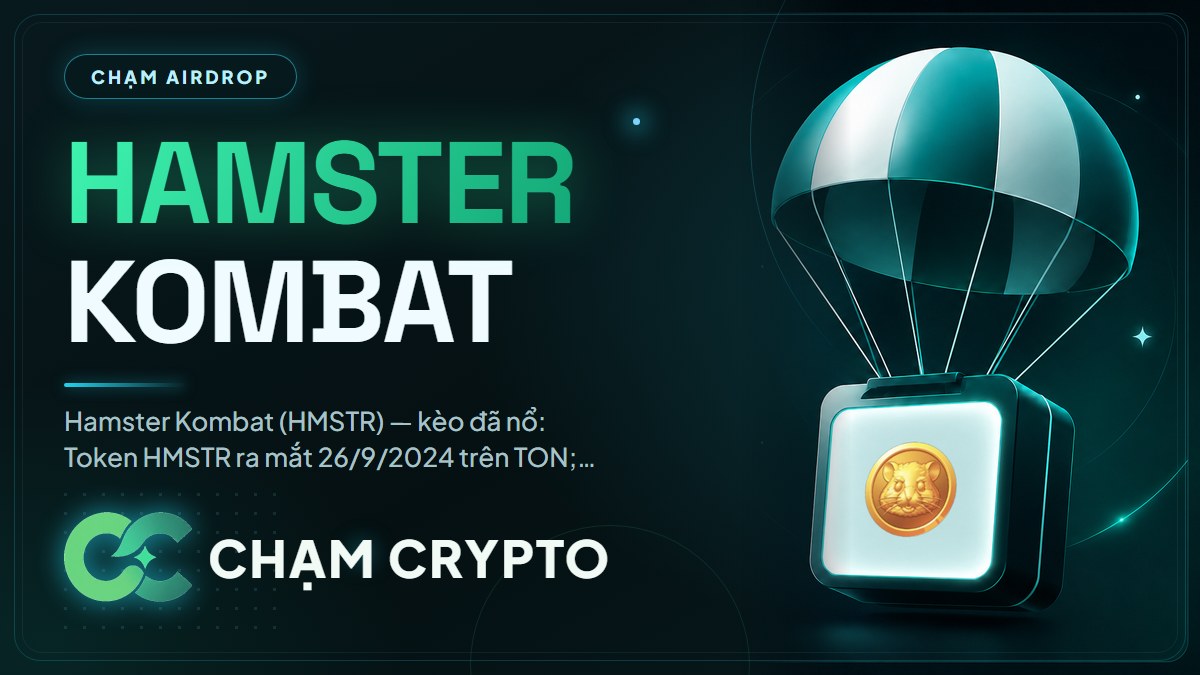 Tổng kết airdrop Hamster Kombat (HMSTR)