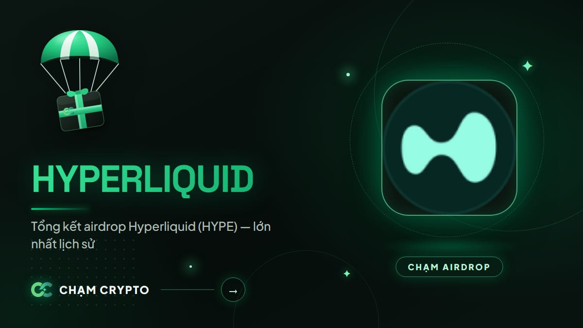 Tổng kết airdrop Hyperliquid (HYPE) — lớn nhất lịch sử