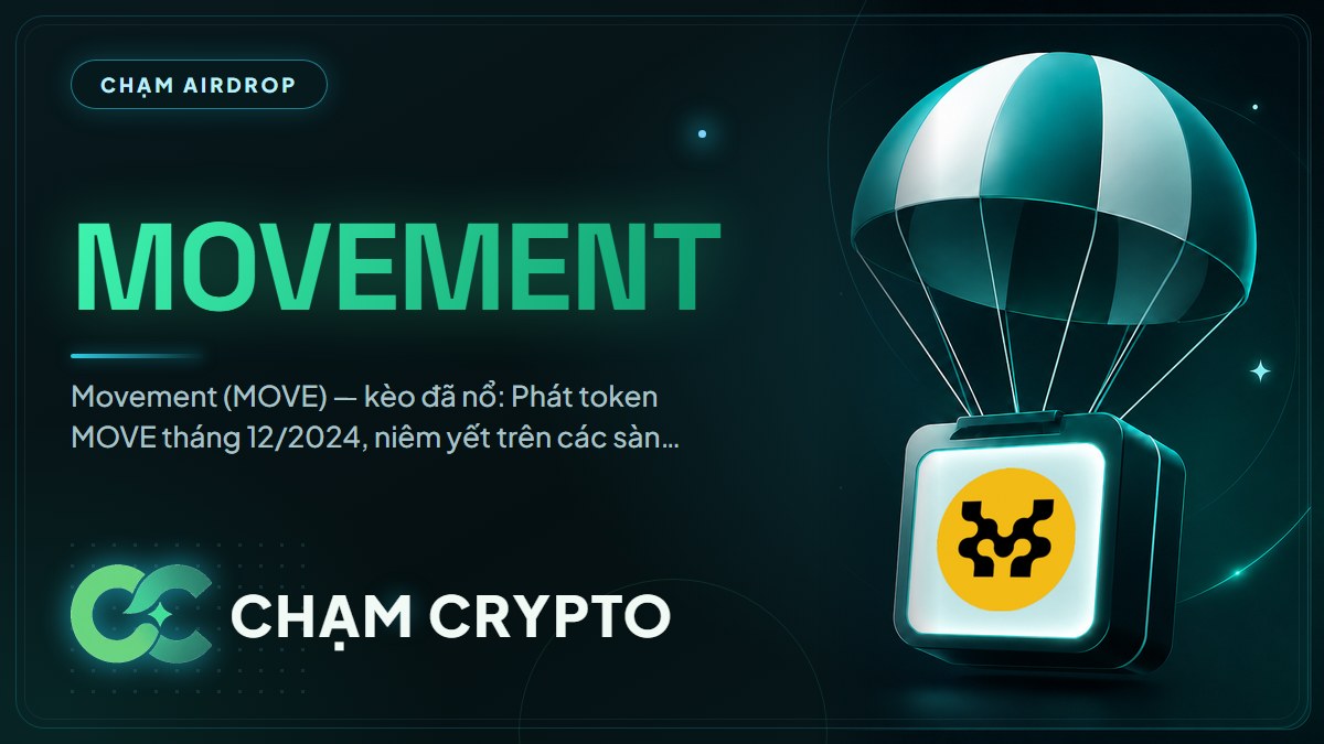 Tổng kết airdrop Movement (MOVE)