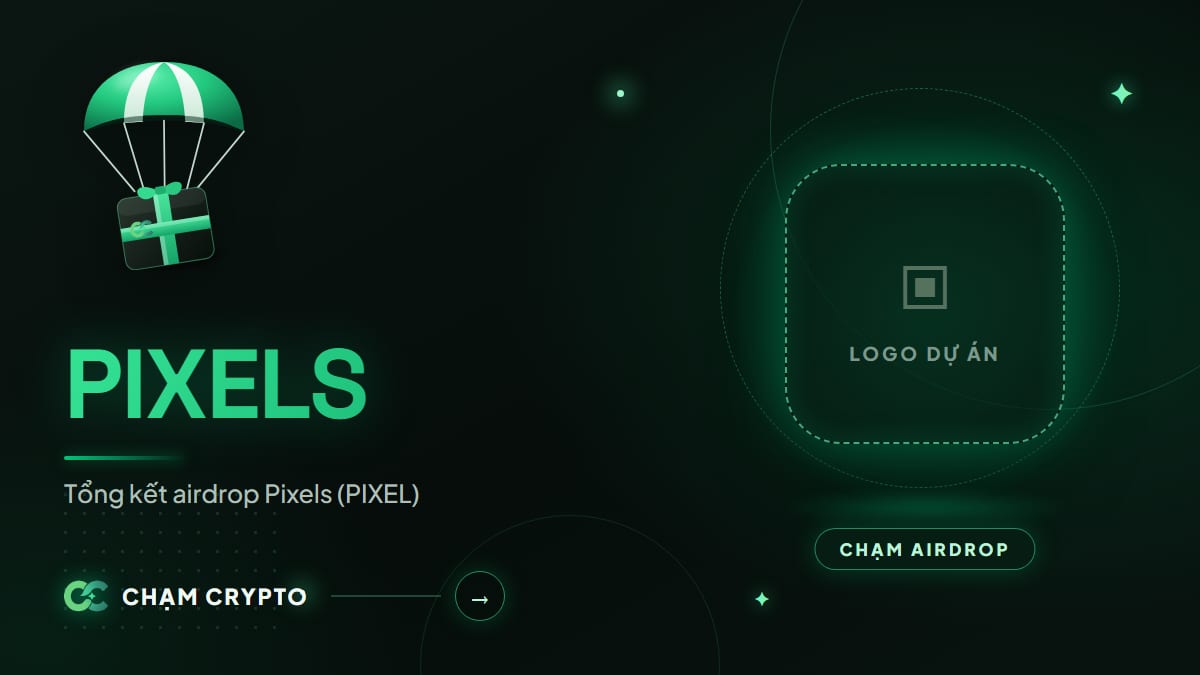 Tổng kết airdrop Pixels (PIXEL)