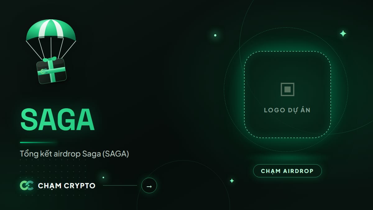 Tổng kết airdrop Saga (SAGA)