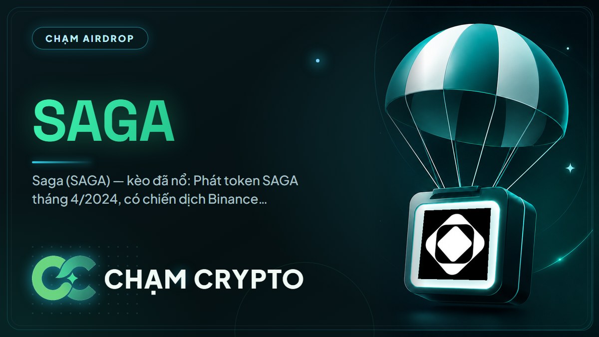Tổng kết airdrop Saga (SAGA)