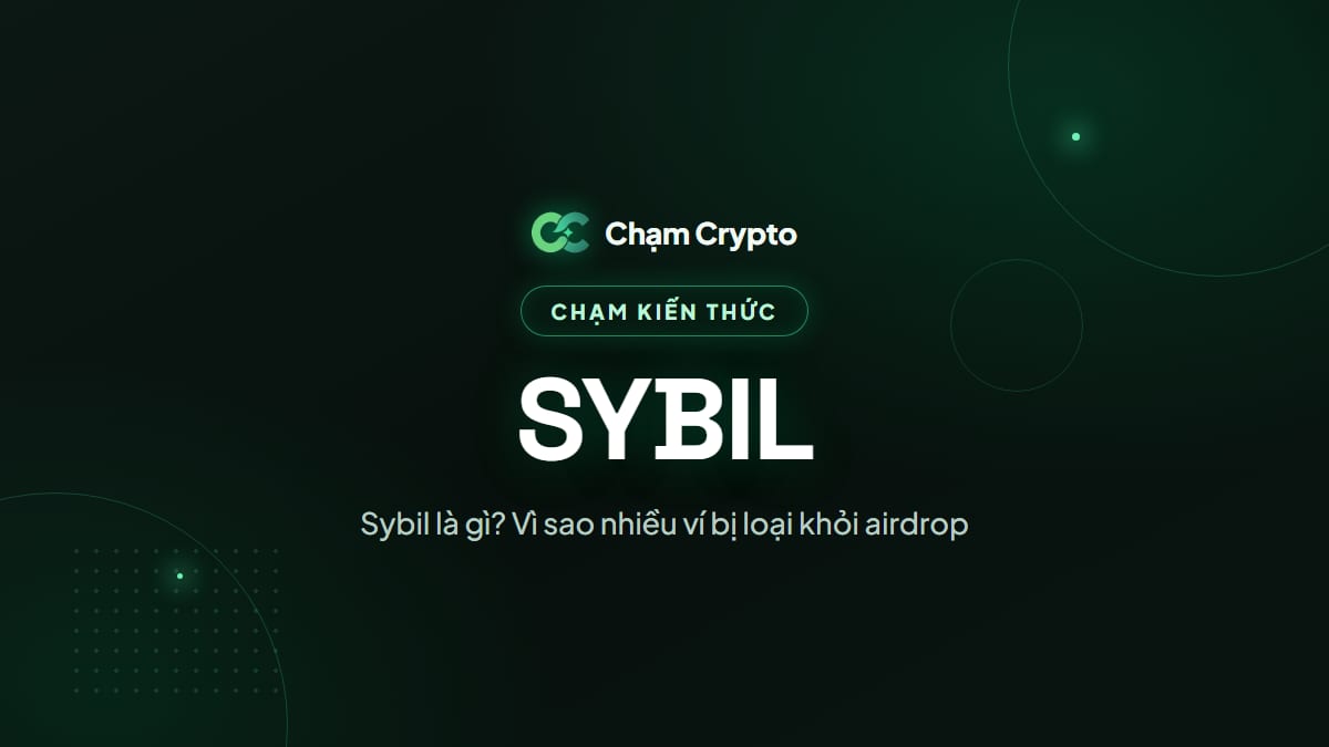 Sybil là gì? Vì sao nhiều ví bị loại khỏi airdrop