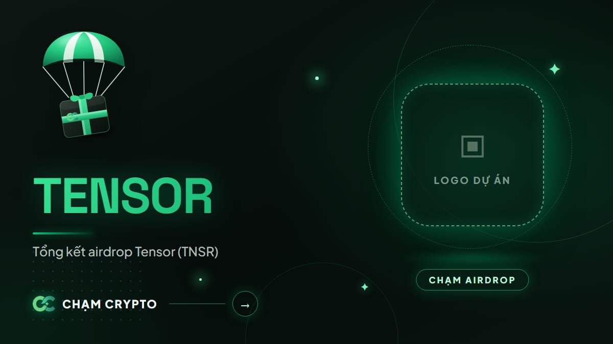 Tổng kết airdrop Tensor (TNSR)